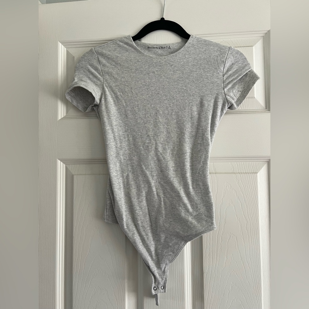 Abercrombie & Fitch Gray Bodysuit